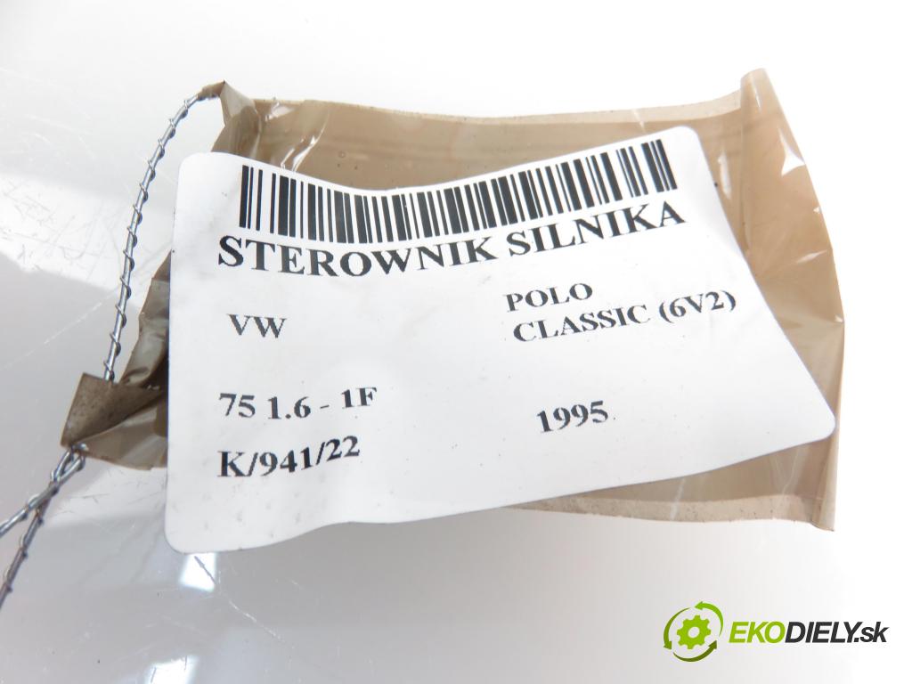 VW POLO CLASSIC (6V2) SEDAN 1995 1595,00 Sterowniki silnika 1595,00 Riadiaca jednotka Motor 6K0907311B;0261203752