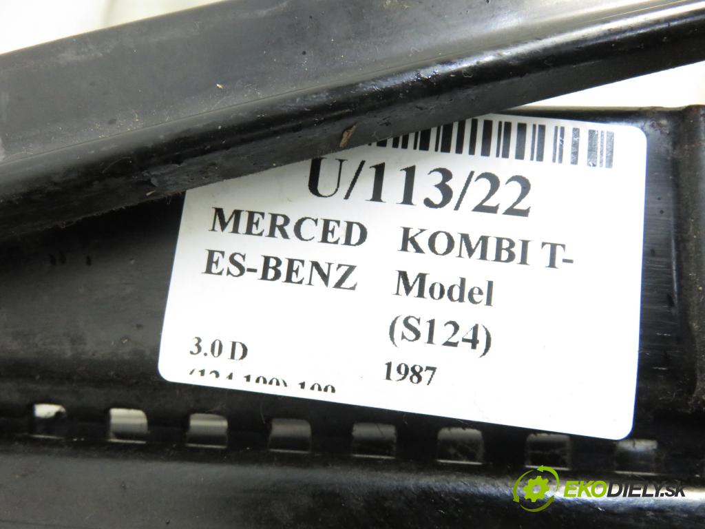 MERCEDES-BENZ KOMBI T-Model (S124) KOMBI 1987 2996,00 Fotele, kanapy 2996,00 Sedadlo CESTUJÚCI/PP