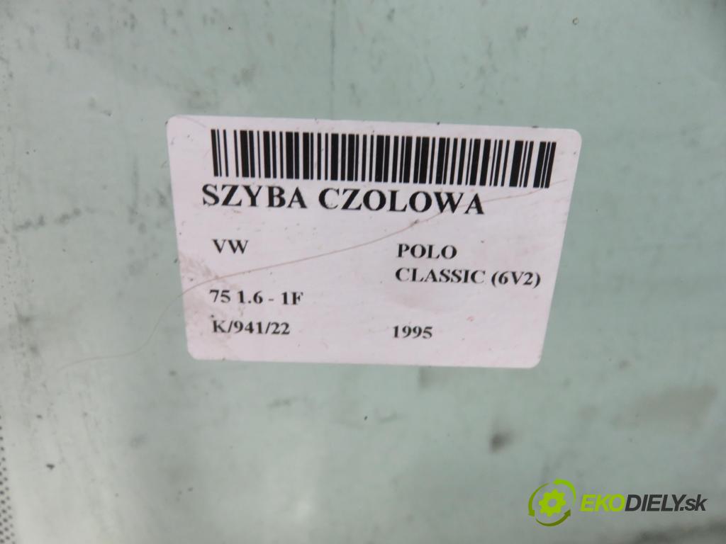 VW POLO CLASSIC (6V2) SEDAN 1995 1595,00 Przednie 1595,00 okno PŘEDNÍ