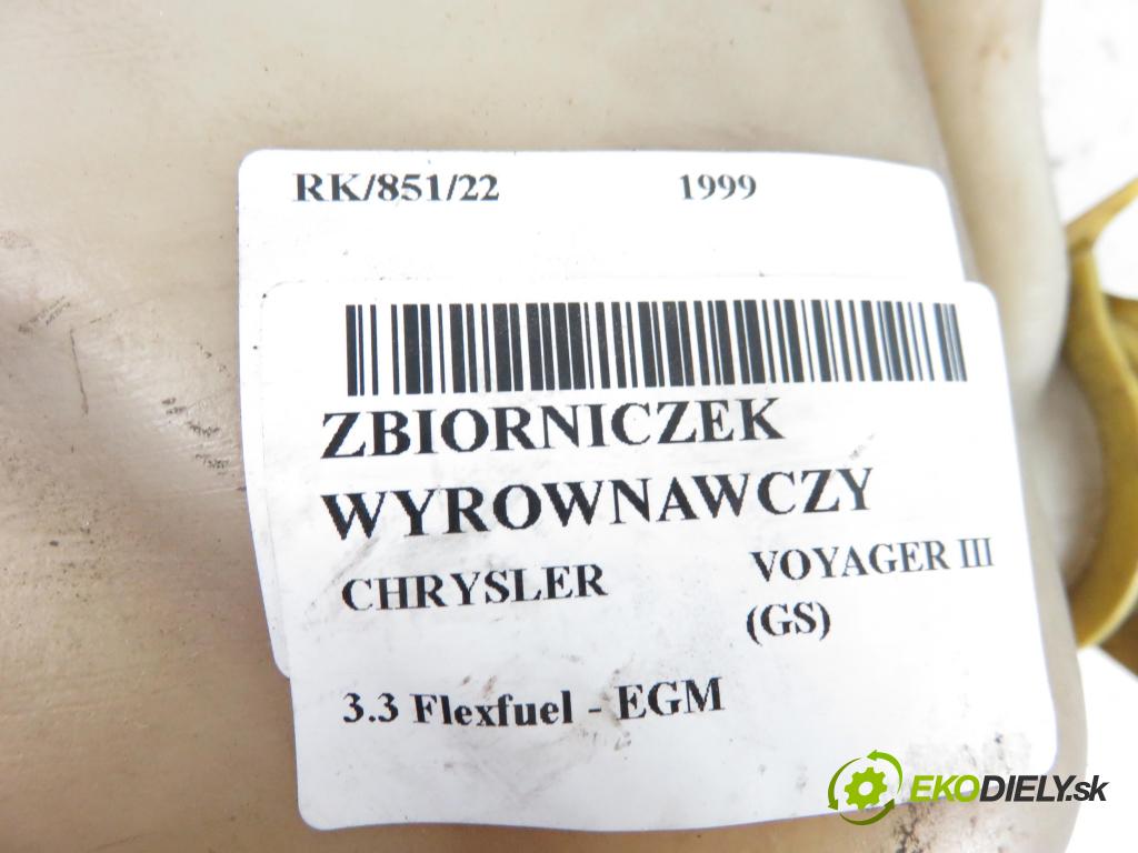 CHRYSLER VOYAGER / GRAND VOYAGER III (GS) MINIVAN 1999 3301,00 Zbiorniki wyrównawcze 3301,00 Nádržka KOMPENZAČNÉ: 4682294