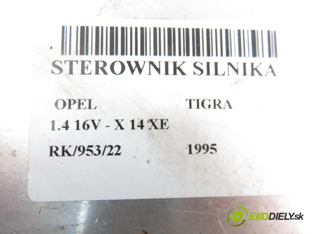 OPEL TIGRA (S93) COUPE 1995 1389,00 Sterowniki silnika 1389,00 Riadiaca jednotka Motor 13234272;6237561