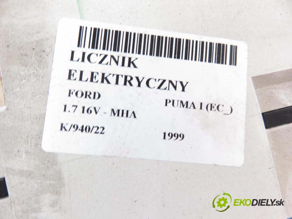 FORD PUMA (EC_) - 1999 1679,00 Liczniki, zegary 1679,00 Prístrojovka elektrický