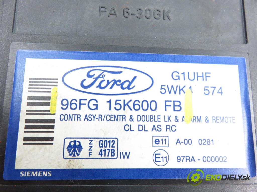 FORD PUMA (EC_) - 1999 1679,00 Moduły komfortu 1679,00 MODUL komfortu 96FG15K600FB