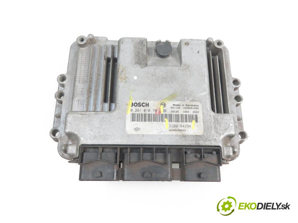 RENAULT MEGANE II (BM0/1_, CM0/1_) HB 2005 1870,00 Sterowniki silnika 1870,00 Riadiaca jednotka Motor 0281010768;8200184294
