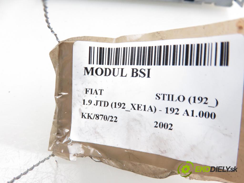 FIAT STILO (192_) HB 2002 1910,00 Skrzynki bezpieczników 1910,00 MODUL BSI 51708059