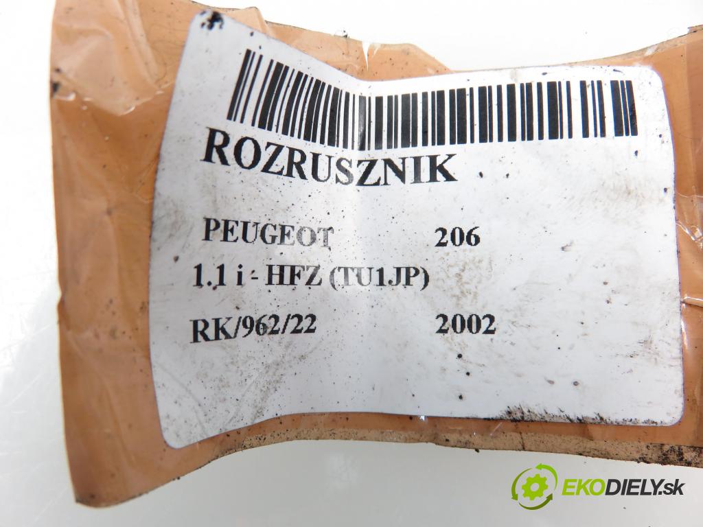 PEUGEOT 206 liftback (2A/C) HB 2002 1124,00 Rozruszniki kompletne 1124,00 Štartér 9633292480 (Štartéry)