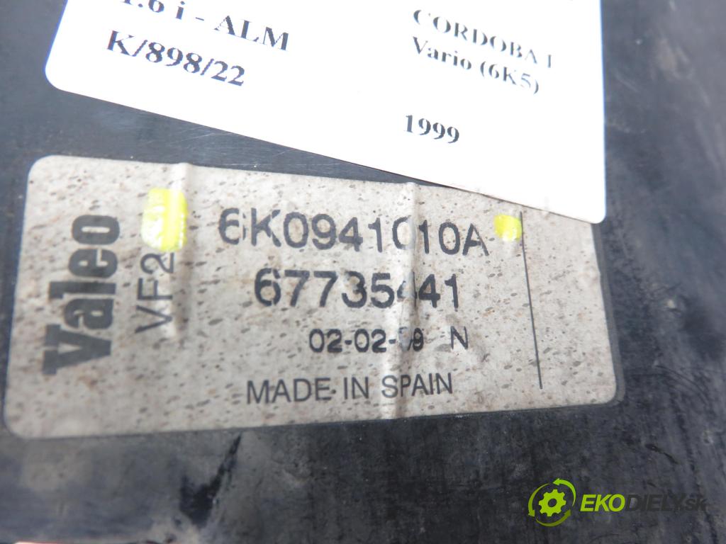 SEAT CORDOBA Vario (6K5) KOMBI 1999 1598,00 Lampy przednie 1598,00 Svetlo PP 6K0941010A