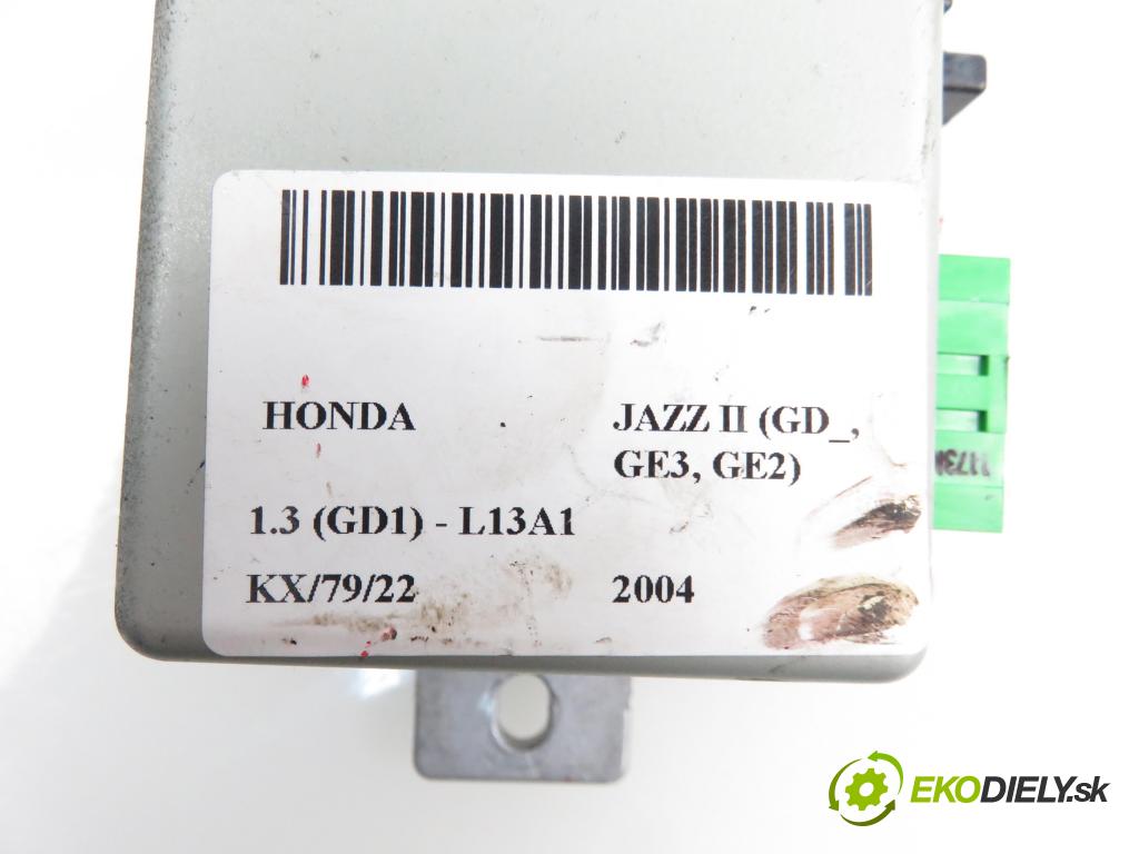 HONDA JAZZ II (GD_, GE3, GE2) HB 2004 1339,00 Pozostałe 1339,00 Riadiaca jednotka servočerpadlo 39980SAAG110M1;Q1T21173M (Riadiace jednotky)