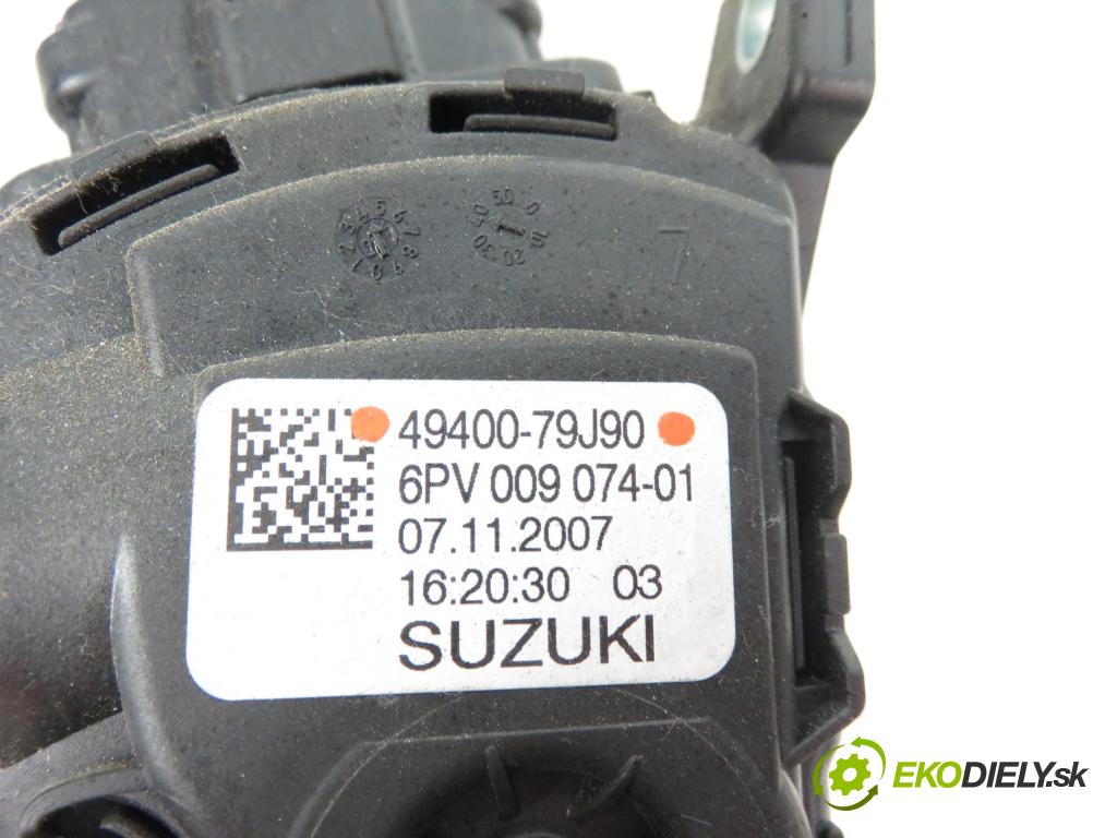 SUZUKI SX4 (EY, GY) CROSSOVER 2005 1586,00 Pozostałe 1586,00 Potenciometer plynového pedálu 4940079J90;6PV00907401 (Pedále)