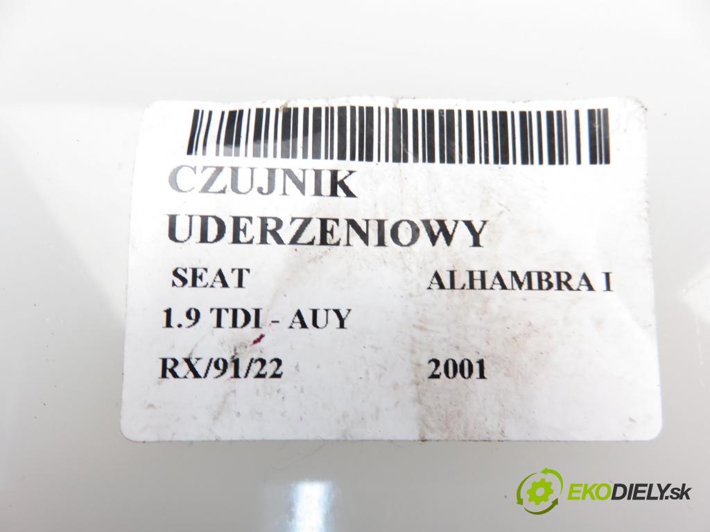 SEAT ALHAMBRA (7V8, 7V9) MINIVAN 2002 1896,00 Czujniki uderzenia 1896,00 Snímač nárazu 6Q0909606 (Snímače nárazu)
