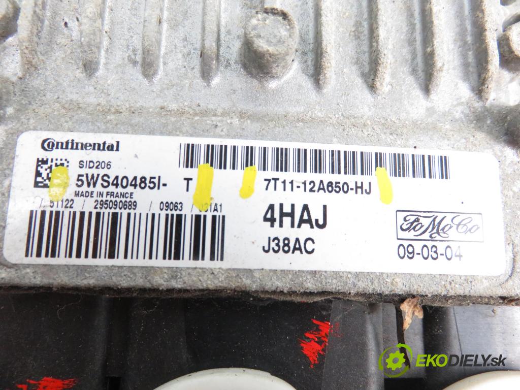 FORD TRANSIT CONNECT (P65_, P70_, P80_) FURGON 2009 1753,00 Sterowniki silnika 1753,00 Riadiaca jednotka Motor 5WS40485IT;7T1112A650HJ