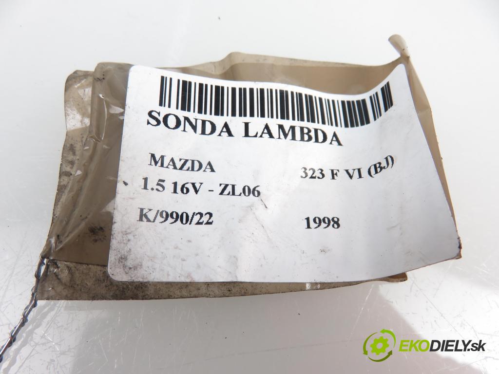 MAZDA 323 F VI (BJ) HB 1998 1498,00 Sondy lambda 1498,00 sonda lambda 84ZL02341F2 (Lambda sondy)