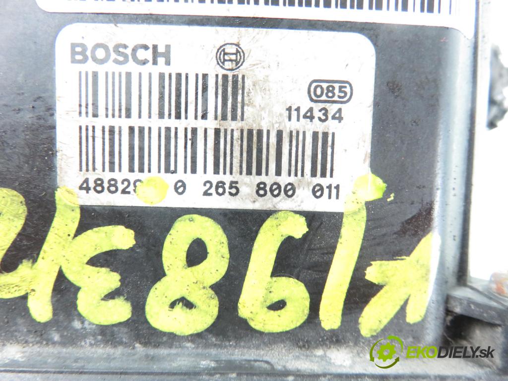 PEUGEOT 807 (EB_) MINIVAN 2004 1997,00 Sterowniki ABS 1997,00 Pumpa ABS 0265800011 (Pumpy ABS)