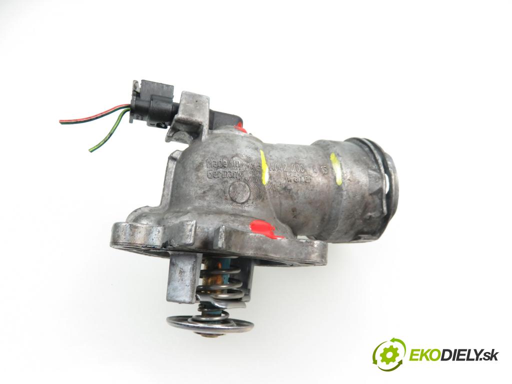 MERCEDES-BENZ KLASA E (W212) SEDAN 2009 2987,00 Obudowy termostatów 2987,00 obal termostatu A6422001615 (Termostaty)