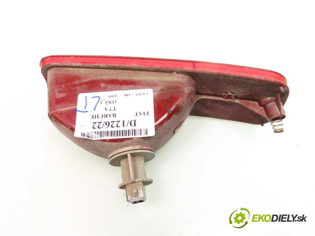 FIAT BARCHETTA (183_) CABRIO 1995 1747,00 Lampy tylne 1747,00 Svetlo 46724576