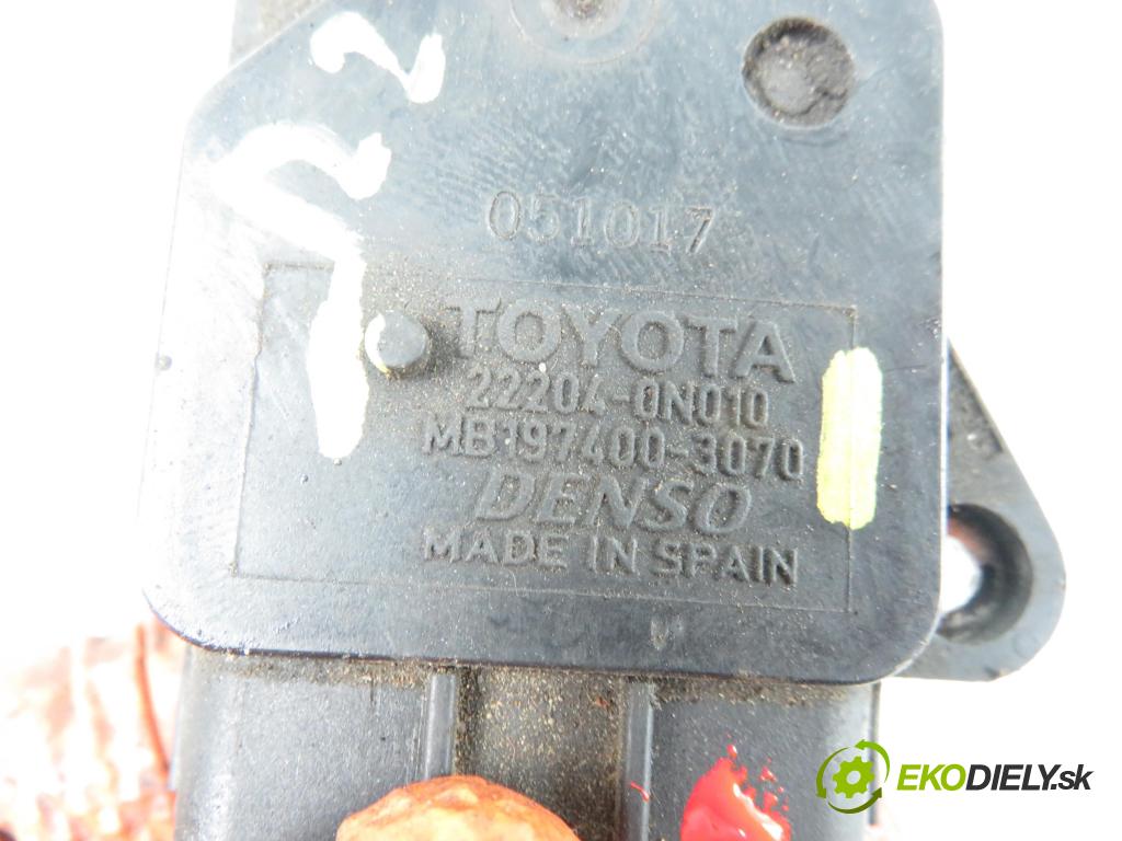 TOYOTA AVENSIS Kombi (_T25_) KOMBI 2006 2231,00 Przepływomierze 2231,00 váha vzduchu vzduchu MB1974003070