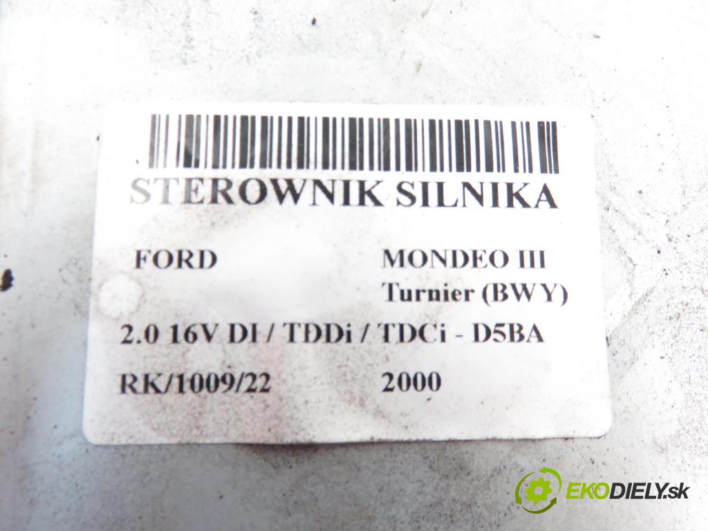 FORD MONDEO III Turnier (BWY) KOMBI 2000 1998,00 Sterowniki silnika 1998,00 Riadiaca jednotka Motor 1s7f12a650cad