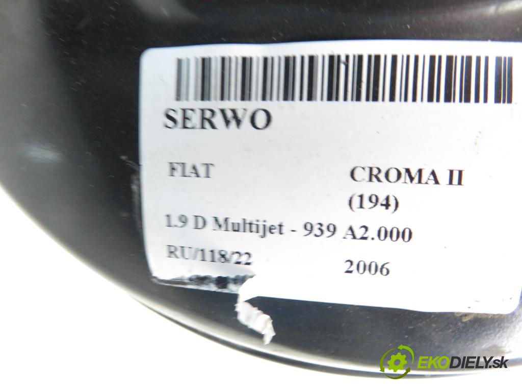 FIAT CROMA (194_) KOMBI 2006 1910,00 Serwa hamulca 1910,00 Posilovač 13126710 (Servočerpadlá, pumpy riadenia)