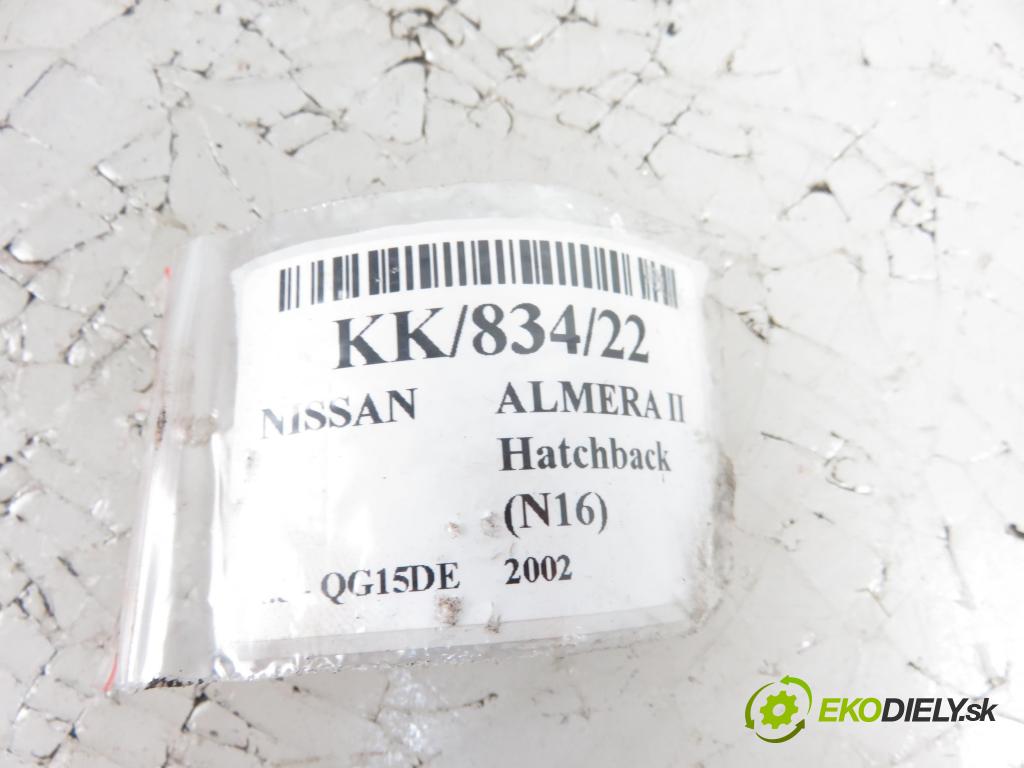NISSAN ALMERA II Hatchback (N16) SEDAN 2002 1498,00 Koła dwumasowe i zamachowe 1498,00 Koleso zotrvačník 