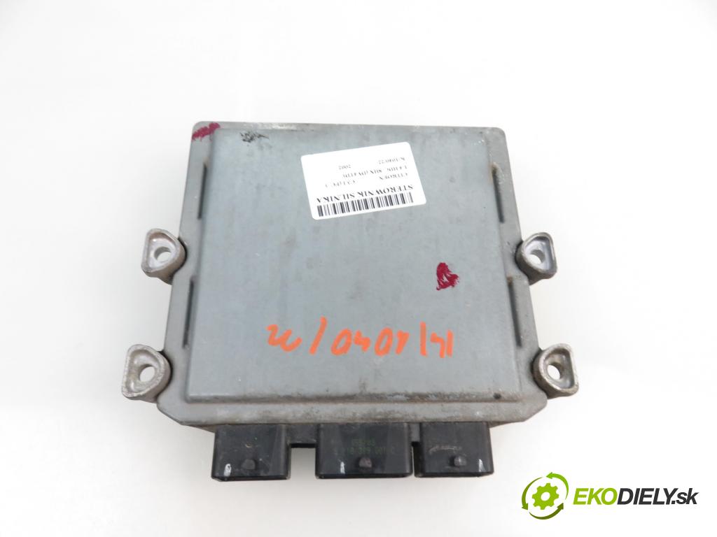 CITROEN C3 I (FC_) HB 2002 1398,00 Sterowniki silnika 1398,00 Riadiaca jednotka Motor 5ws40068bt;9650529880