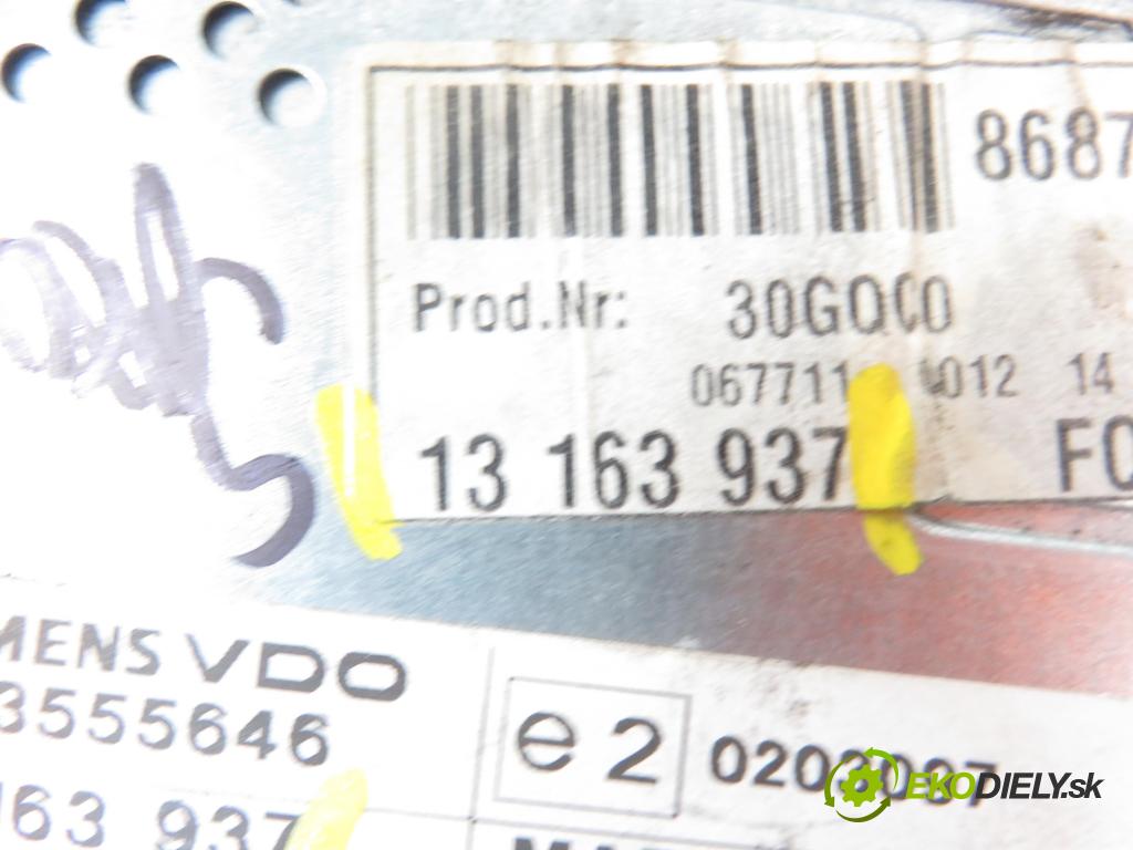 OPEL VECTRA C Kombi (Z02) KOMBI 2006 1910,00 Radioodtwarzacze 1910,00 RADIO CD 13163937;13163937