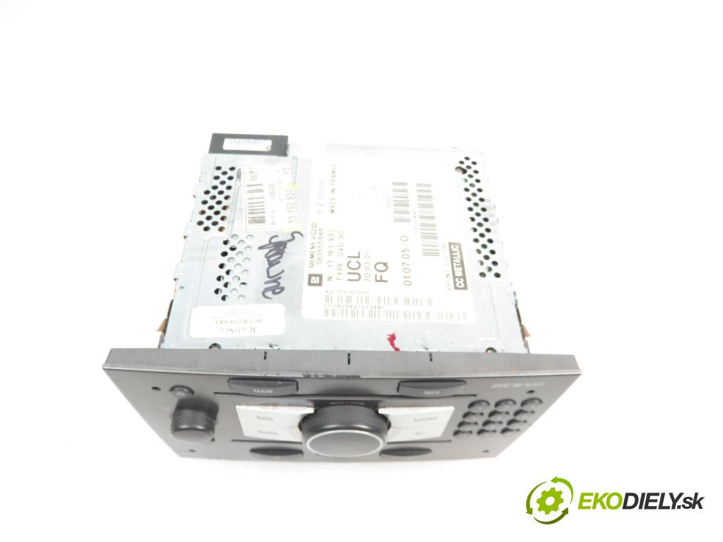 OPEL VECTRA C Kombi (Z02) KOMBI 2006 1910,00 Radioodtwarzacze 1910,00 RADIO CD 13163937;13163937