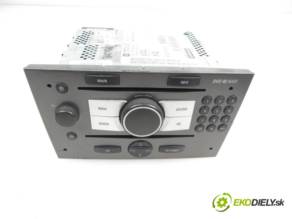 OPEL VECTRA C Kombi (Z02) KOMBI 2006 1910,00 Radioodtwarzacze 1910,00 RADIO CD 13163937;13163937