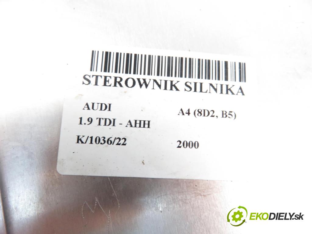 AUDI A4 (8D2, B5) SEDAN 2000 1896,00 Sterowniki silnika 1896,00 Riadiaca jednotka Motor 038906012AJ;0281010202