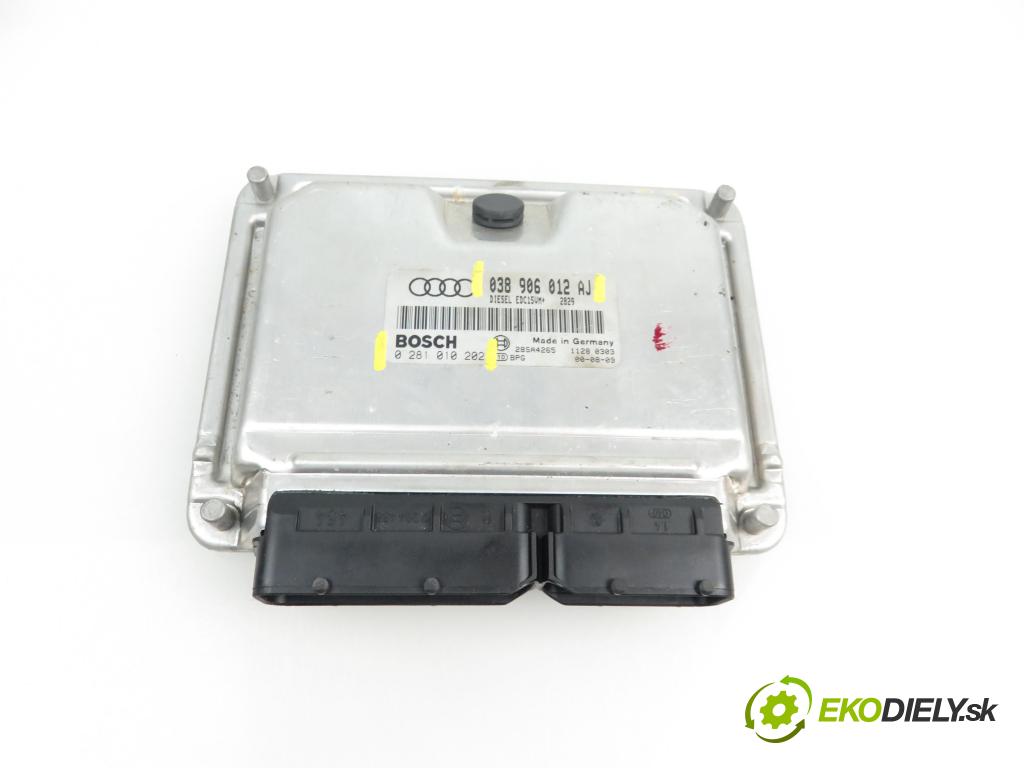AUDI A4 (8D2, B5) SEDAN 2000 1896,00 Sterowniki silnika 1896,00 Riadiaca jednotka Motor 038906012AJ;0281010202