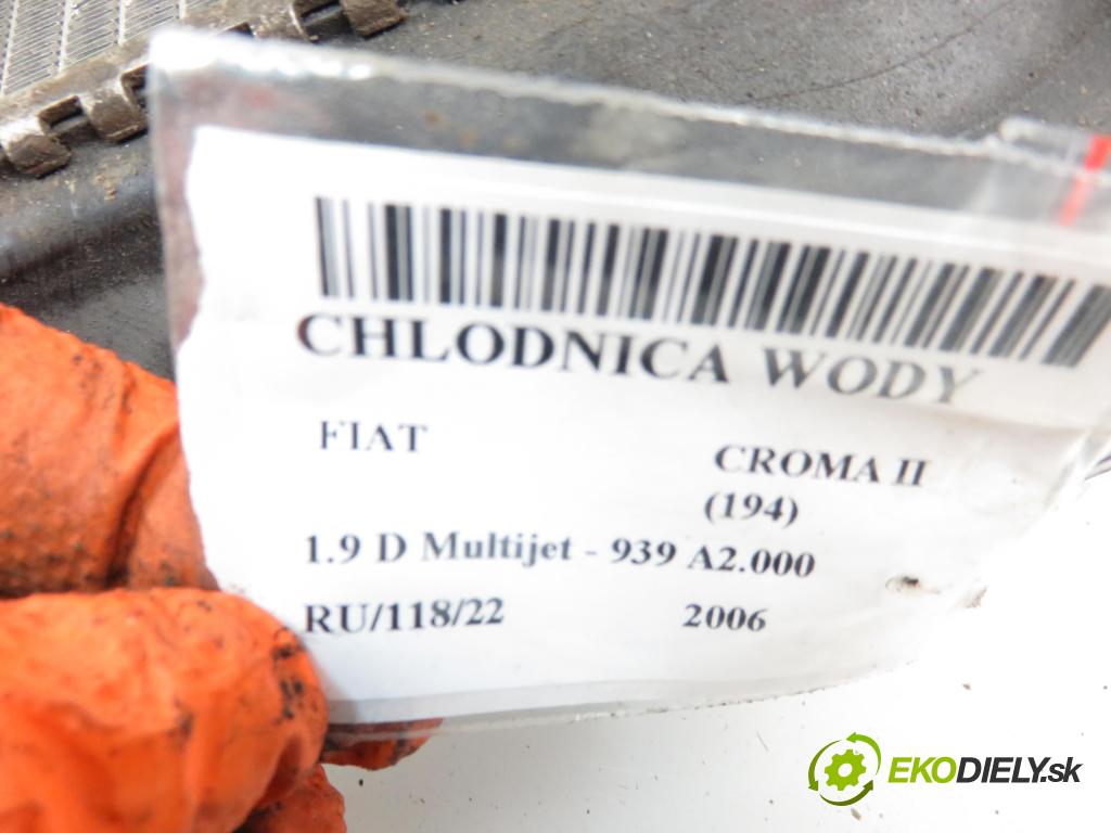 FIAT CROMA (194_) KOMBI 2006 1910,00 Chłodnice wody 1910,00 chladič vody