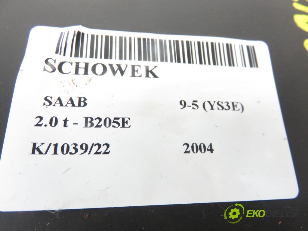 SAAB 9-5 (YS3E) SEDAN 2004 1985,00 Schowki, półki 1985,00 Priehradka, kastlík 1600763