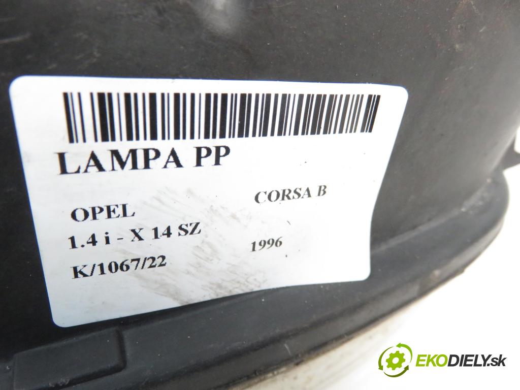 OPEL CORSA B (S93) HB 1996 1389,00 Lampy przednie 1389,00 Svetlo PP