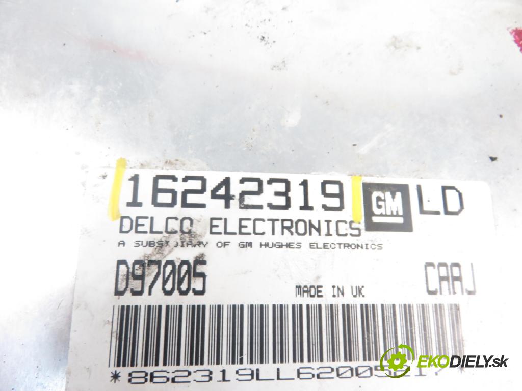 OPEL CORSA B (S93) HB 1996 1389,00 Sterowniki silnika 1389,00 Riadiaca jednotka Motor 16242319