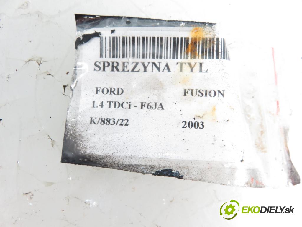 FORD FUSION (JU_) HB 2003 1399,00 Sprężyny zawieszenia 1399,00 Pružina ZADNÉ: 