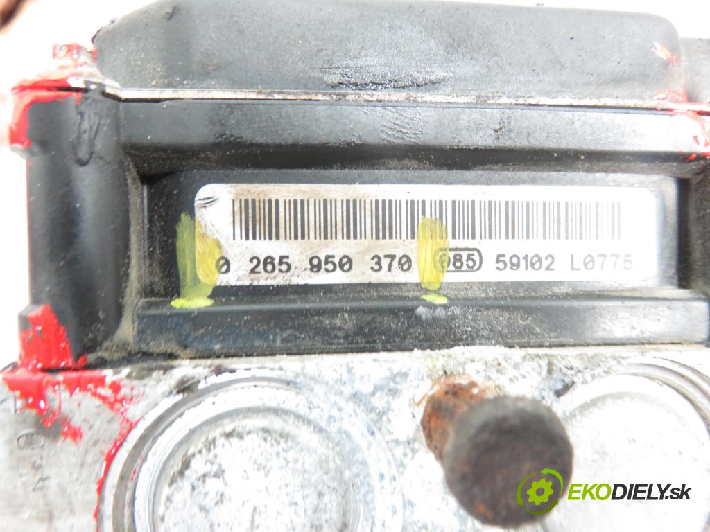 CITROEN C4 I (LC_) HB 2006 1997,00 Sterowniki ABS 1997,00 Pumpa ABS 9657352680; 0265950370 (Pumpy ABS)