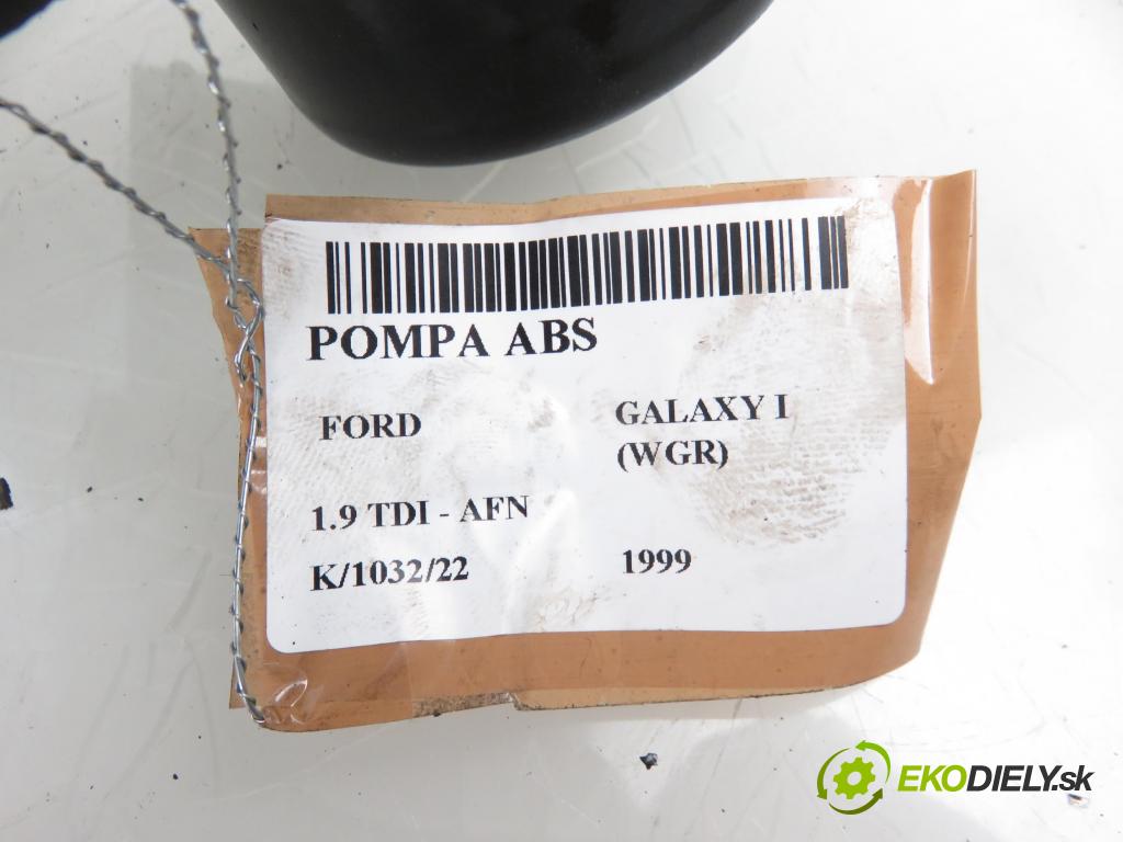 FORD GALAXY (WGR) VAN 1999 1896,00 Sterowniki ABS 1896,00 Pumpa ABS 1j0907379g; 98vw2l580ac (Pumpy ABS)