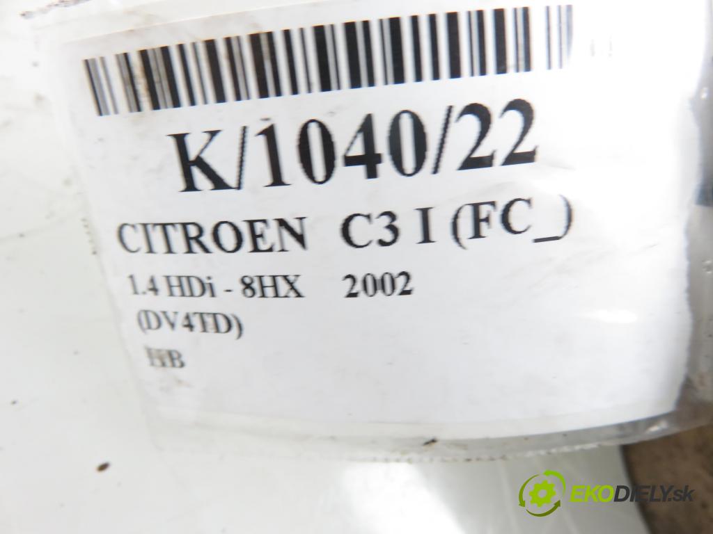 CITROEN C3 I (FC_) HB 2002 1398,00 Pozostałe 1398,00 pumpa vakuová 72814402; 9637413980