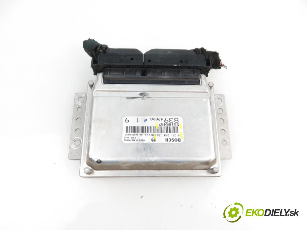 LANCIA LYBRA SW (839_) KOMBI 2002 1910,00 Sterowniki silnika 1910,00 Riadiaca jednotka Motor 55186487;0281010338