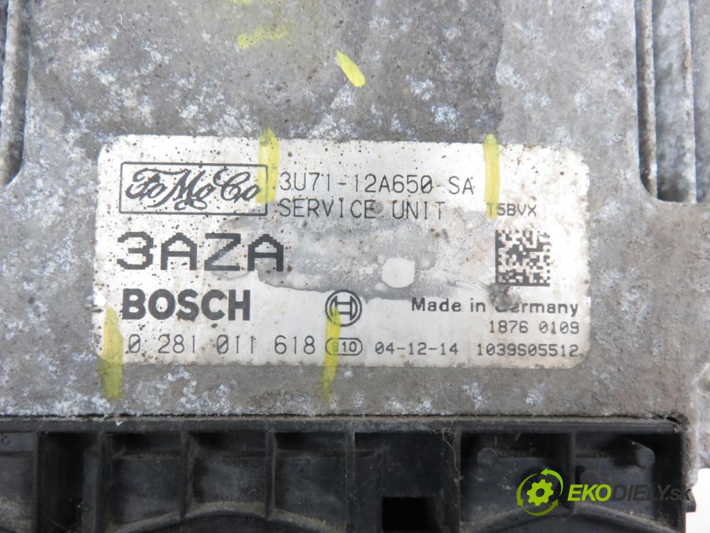 MAZDA 3 (BK) HB 2004 1560,00 Sterowniki silnika 1560,00 Riadiaca jednotka Motor 3U7112A650SA;0281011618