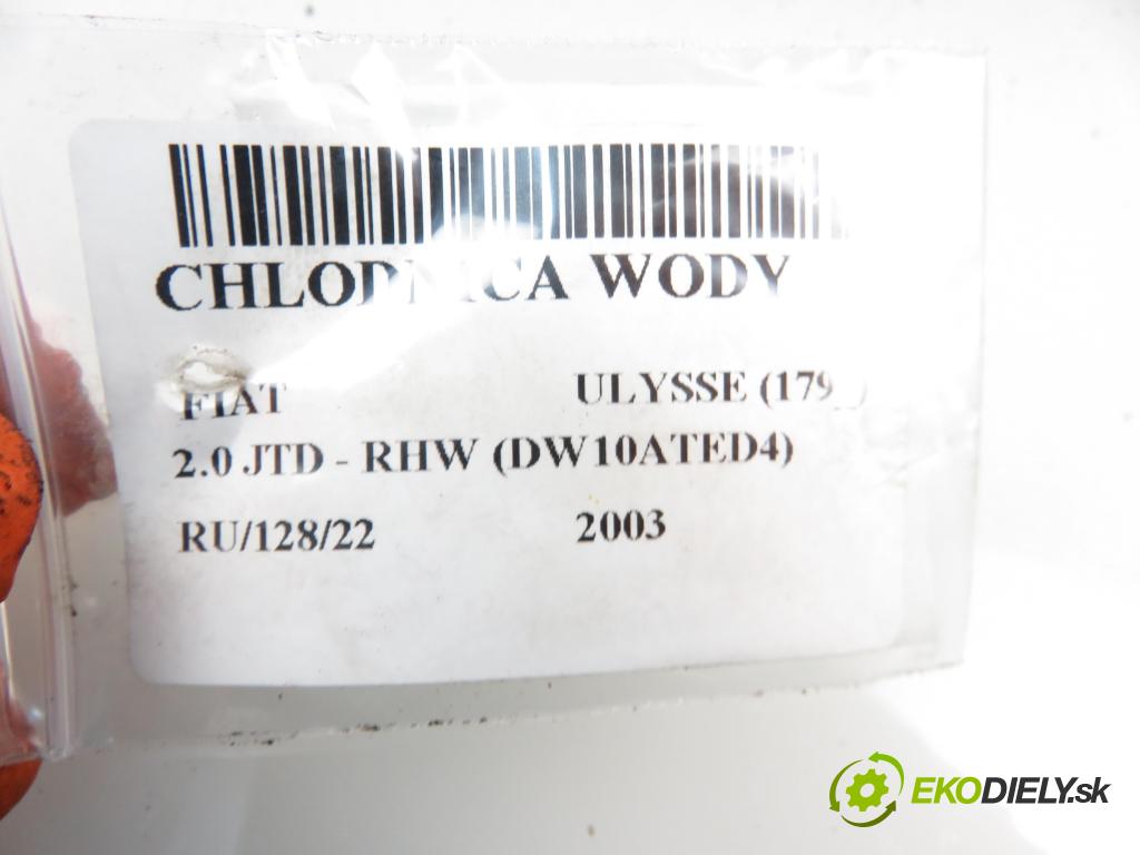 FIAT ULYSSE (179_) MINIVAN 2003 1997,00 Chłodnice wody 1997,00 chladič vody 9641728380