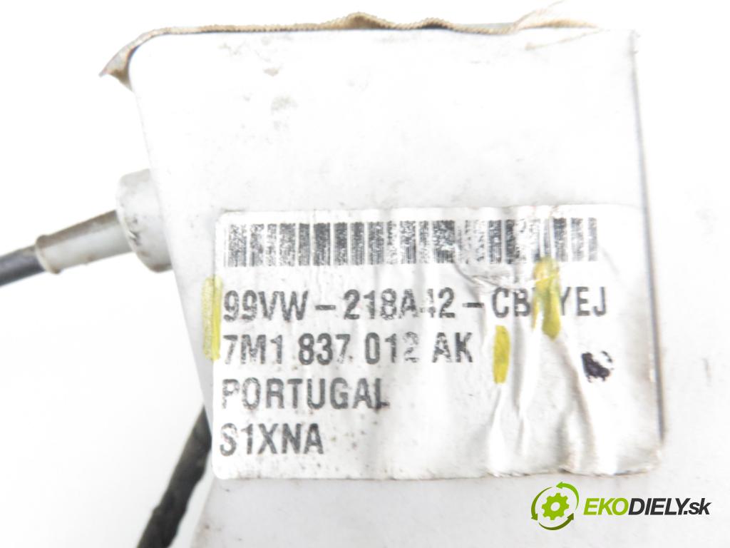 FORD GALAXY (WGR) VAN 1999 1896,00 Zamki 1896,00 zámok 99VW218A12CB;7M1837012AK