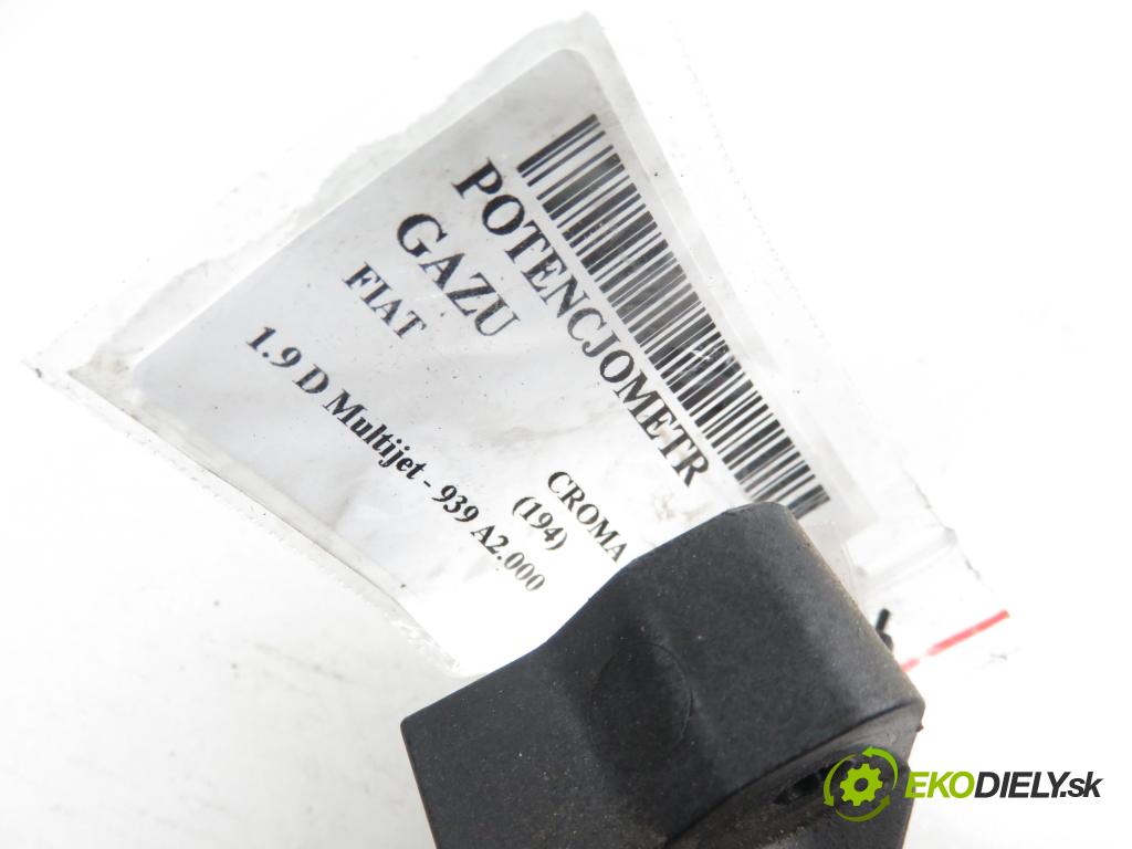 FIAT CROMA (194_) KOMBI 2006 1910,00 Pozostałe 1910,00 Potenciometer plynového pedálu 6PV00832202;51733558 (Pedále)