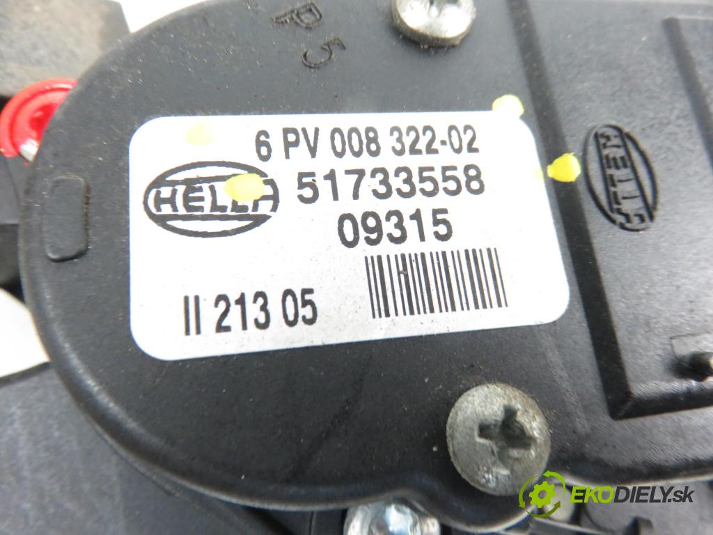 FIAT CROMA (194_) KOMBI 2006 1910,00 Pozostałe 1910,00 Potenciometer plynového pedálu 6PV00832202;51733558 (Pedále)