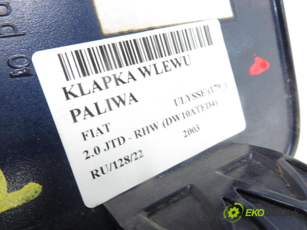 FIAT ULYSSE (179_) MINIVAN 2003 1997,00 Klapki 1997,00 Dvierka nádrže paliva 1487168080 (Ostatné)