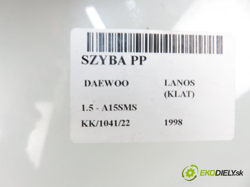 DAEWOO LANOS (KLAT) HB 1998 63,00 1.5 8V - A15SMS 1498,00 Okno PP 3D 