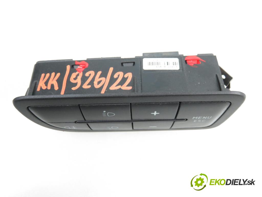 FIAT GRANDE PUNTO (199_) HB 2007 1248,00 Panele sterowania, przełączniki 1248,00 palubná doska 735367268