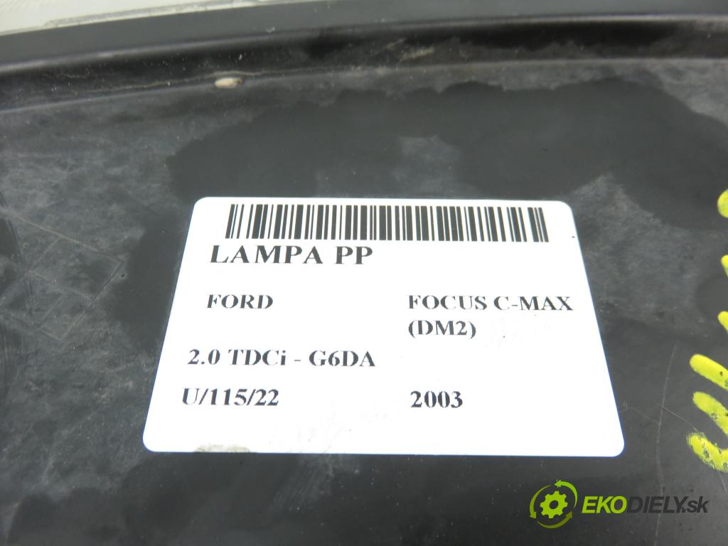FORD FOCUS C-MAX (DM2) MINIVAN 2003 1997,00 Lampy przednie 1997,00 Svetlo PP 