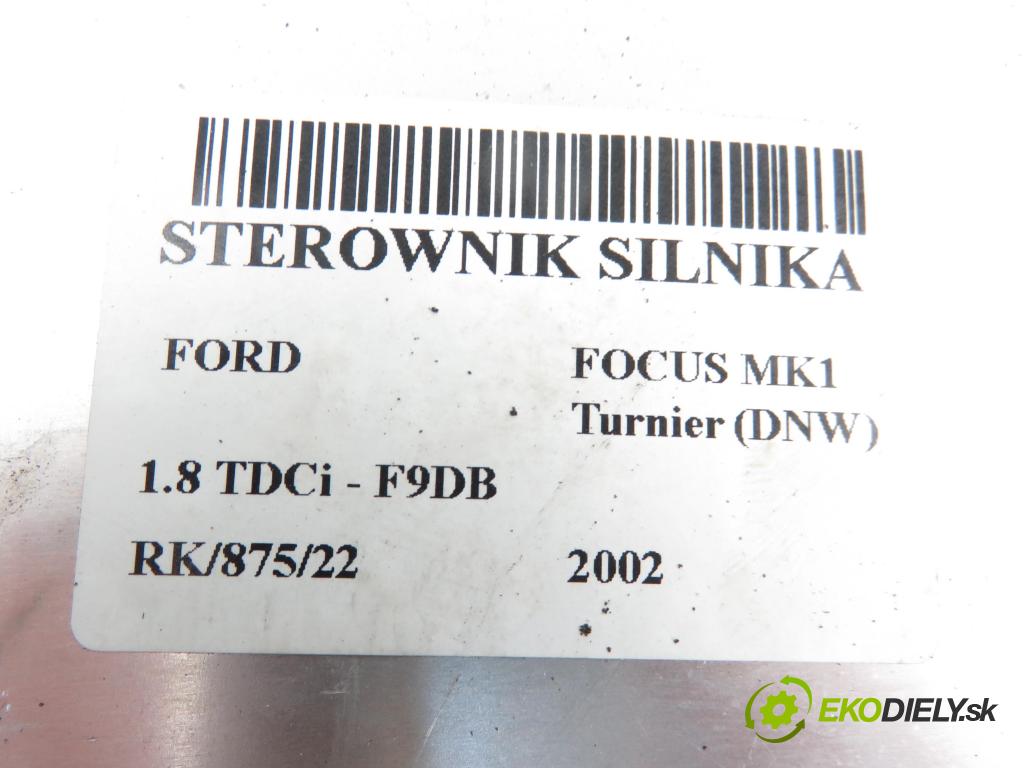 FORD FOCUS Turnier (DNW) KOMBI 2002 1753,00 Sterowniki silnika 1753,00 Riadiaca jednotka Motor 2M5A12A650PC