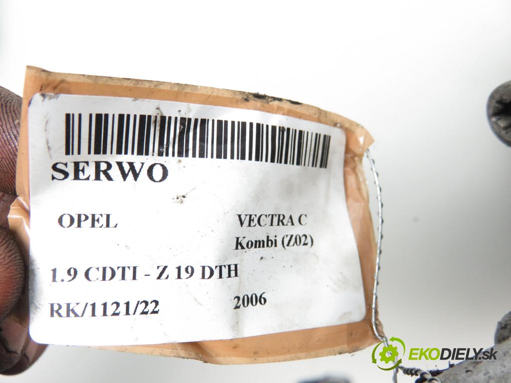 OPEL VECTRA C Kombi (Z02) KOMBI 2006 1910,00 Serwa hamulca 1910,00 Posilovač 13126710; 46831401 (Servočerpadlá, pumpy riadenia)