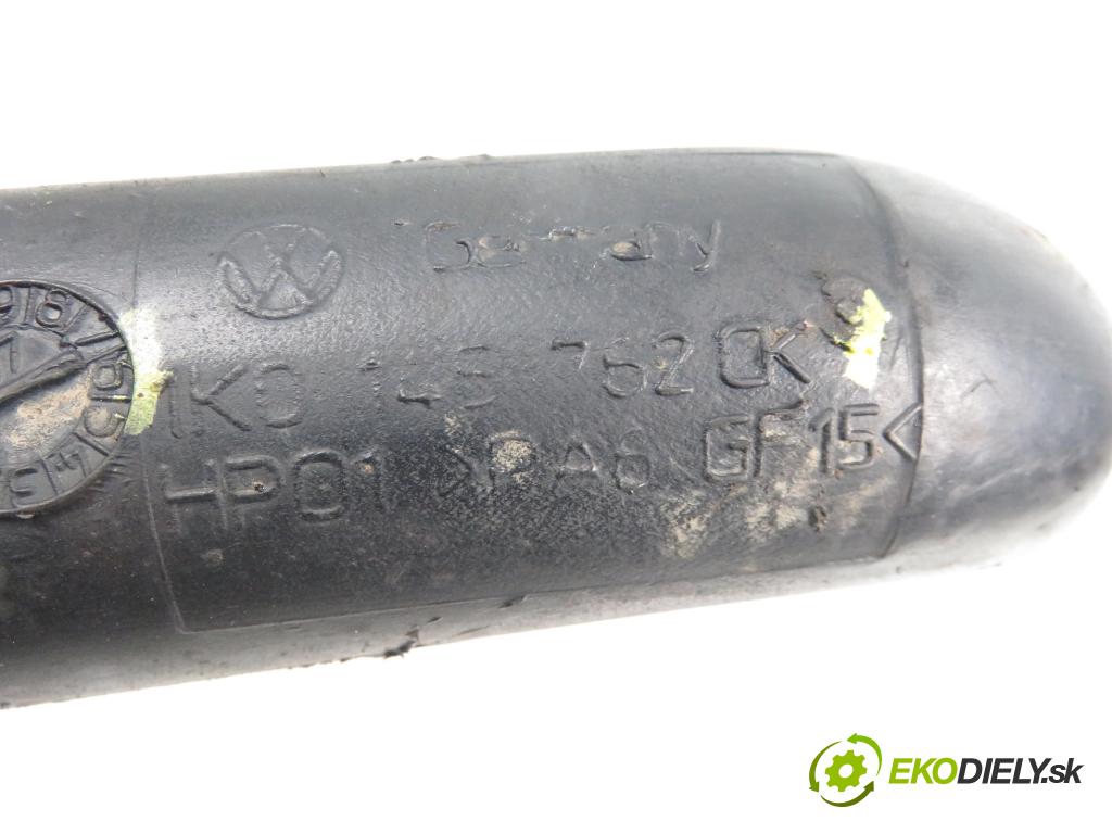 SEAT ALTEA XL (5P5, 5P8) MINIVAN 2007 1896,00 Przewody chłodnic powietrza 1896,00 Rúra intercoolera turba 1K0145762CK